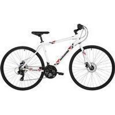 Barracuda City Bikes Barracuda Hydrus Mens 700c Hybrid Bike 19" - White/Blue