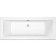 Roca The Gap Z024719000 Tap Hole Double Ended Bath