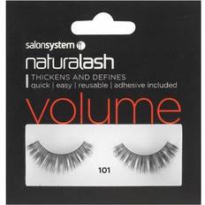 Matte False Eyelashes Salon System naturalash re-usable eyelashes black 101