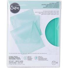 Sizzix plastic envelopes 3/pkg-6.875"x5" mint julep -664901
