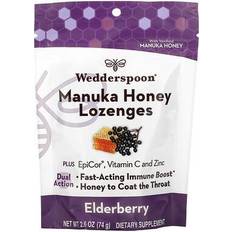 Wedderspoon Manuka Honey Lozenges Elderberry