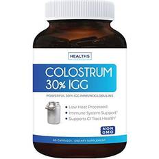 Healths Harmony Colostrum 1,000mg non-gmo 30% igg immunoglobulins immune 60