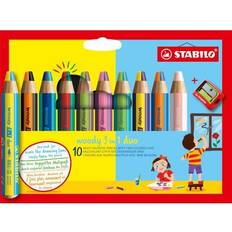 Stabilo Woody 3-in-1 Duo Pencil Set, Multicolor