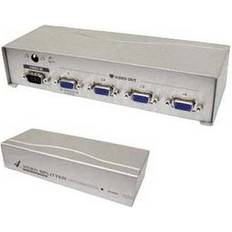 Fairline 4 WAY SVGA VIDEO SPLITTER 400Mhz