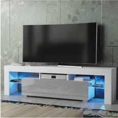 Shelves TV Benches Creative High Gloss TV Bench 160x45cm