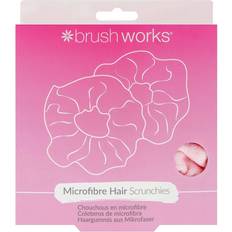 Best Hair Accessories Brushworks Microfibre Hair Scrunchies X 2