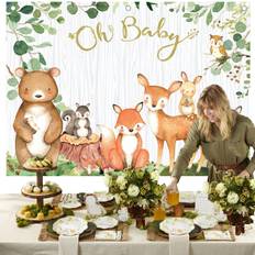 Photo Backgrounds Kate Aspen Woodland Baby Shower Decorations