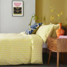 Orla Kiely Tiny Stem Thread Count Duvet Cover Yellow