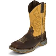 Tony Lama Mens Junction Steel Boots 11.5D Yellow