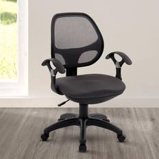 Techni Mobili RTA-0097M-BK Midback Office Chair