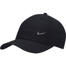 Caps Children's Clothing Nike Kid's Heritage86 Adjustable Hat - Black/Metallic Silver (AV8055-010)