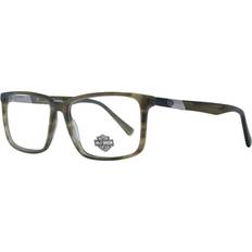 Harley Davidson 59mm matte olive green spectacles hd0906 097