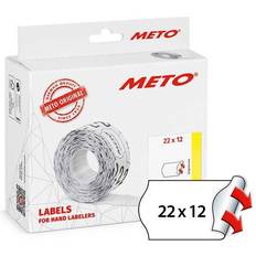 Meto 30007327 Preis-Etiketten, 22x12