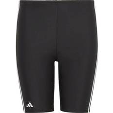 Adidas Swimwear adidas Junior Classic 3-Stripes Swim Jammers - Black/White (HR7479)