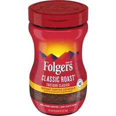 Folgers 20083 Classic Roast Instant Coffee Crystals, 3 Pure Coffee, Medium Easy-open