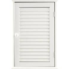 Premier Housewares White Wall Cabinet