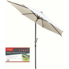 Samuel Alexander 2m Aluminium Cream Parasol Sun