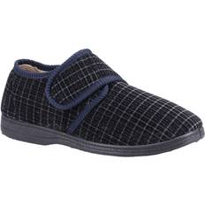 Fleet & Foster mens slipper blue sam 6,7,8,9,10,11,12