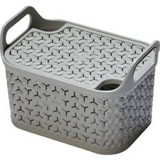 Steel Storage Boxes Strata Urban Basket with Lid Storage Box