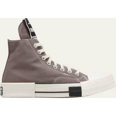 Rick Owens Turbodrk High-top Laceless Sneakers Dust