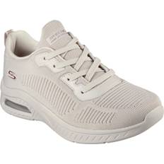 Skechers Beige - Women Trainers Skechers Squad Air Close Encounter Natural