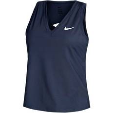 Nike Slim Tank Tops Nike Court Victory Tank Top Women - Obsidian/White