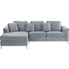 Beliani Modern Light Corner Sofa