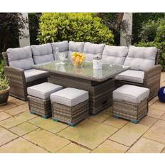 Mercer Supernova Luna Patio Dining Set