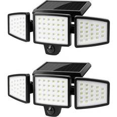 Lepro 3 Adjustable Heads Black Wall light