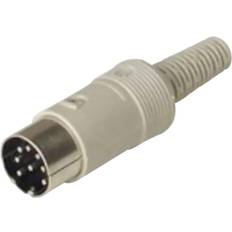 Hirschmann 931 518-517 DIN connector Plug, straight Number of pins num: