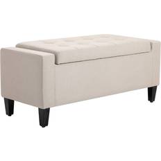 Homcom Tufted Ottoman Storage Bench 92.1x40cm