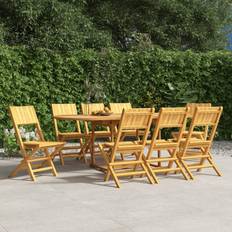 vidaXL Folding Garden Chairs