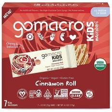 GoMacro Kids Organic Vegan Snack Bars Cinnamon Roll 0.9