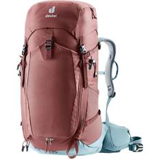Brown Hiking Backpacks Deuter Trail Pro 34 SL Backpack Women caspia/dusk female 2023 Backpacks