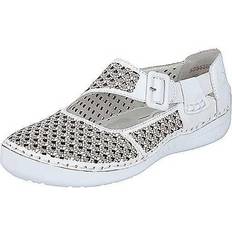 Rieker Perforated Slip-On Shoes