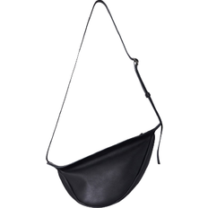 The Row Small Slouchy Banana Bag - Black