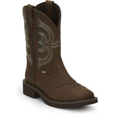 Justin Ladies Gypsy Inji Square Toe Boots Brown