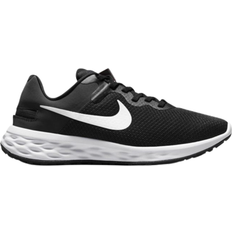 Nike Fabric - Women Running Shoes Nike Revolution 6 FlyEase Next Nature W - Black/Dark Smoke Grey/Cool Grey/White