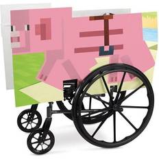 Disguise Minecraft pig adaptive wheelchair cover