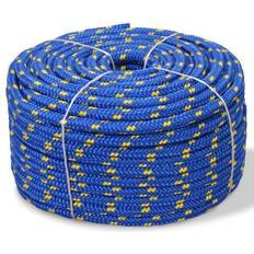 Blue Fence Netting vidaXL Marine Rope Polypropylene