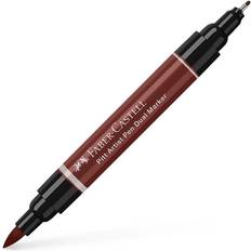 Red Brush Pens Faber-Castell Pitt Artist Pen Dual Tip Marker Indian Red 192