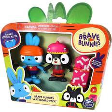 Spin Master 1 Brave Bunnies Moving Action Figures Ma Pa Bop Boo Family Dolls Collectibles Set