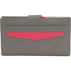 Eastern Counties Leather Grey/Pink Hayley Purse
