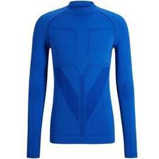 Falke Men Warm Long Sleeve Shirt - Blue