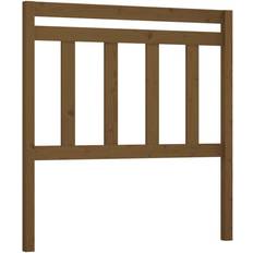 vidaXL Bed Honey Brown Solid Wood Pine Headboard