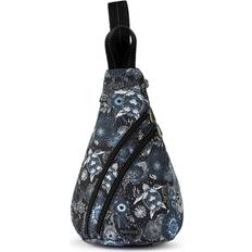 Sakroots Recycled On The Go Sling Backpack Midnight Seascape Midnight Seascape