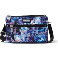 Baggallini Women's Subway Small Crossbody Black Opal- Polyester Black Opal- Polyester