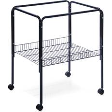 Prevue Pet Products Rolling Stand with Shelf, Black