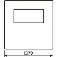 Jung HOME BTLS1791WW Raumthermostat-Display, Automatisierung