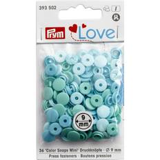 Prym Love Color Snaps Fasteners Mini Mint 36 pcs, One Size